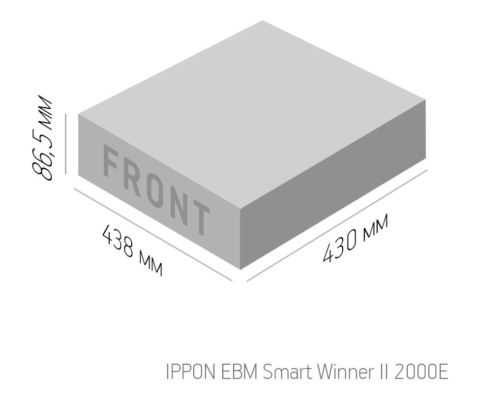 Батарея Ippon 1192976 (для Smart Winner II 2000E)