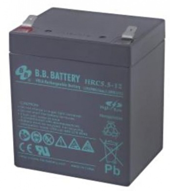 Батарея для ИБП BB HRC 5.5-12 (12V 5Ah)