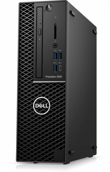 ПК Dell Precision 3431 SFF Core i9 9900 (3.1)/8Gb/SSD512Gb/DVDRW/Windows 10 Professional/GbitEth/260W/клавиатура/мышь/черный