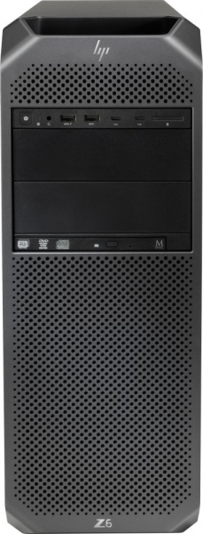 ПК HP Z6 G4 XeSi 4208 (2.1)/32Gb/SSD256Gb/DVDRW/Windows 10 Workstation Plus Professional 64/GbitEth/1000W/клавиатура/мышь/черный