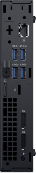 ПК Dell Optiplex 5070 Micro i7 9700T (2)/8Gb/SSD256Gb/UHDG 630/Windows 10 Professional 64/GbitEth/WiFi/BT/90W/клавиатура/мышь/черный