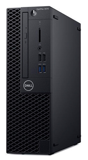 ПК Dell Optiplex 3070 SFF i3 9100 (3.6)/8Gb/SSD256Gb/UHDG 630/DVDRW/Linux Ubuntu/GbitEth/200W/клавиатура/мышь/черный