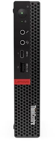 ПК Lenovo ThinkCentre M75q-1 slim Ryzen 5 PRO 3400G (3.3)/8Gb/SSD256Gb/Vega 11/Windows 10 Professional 64/GbitEth/WiFi/BT/65W/клавиатура/мышь/черный