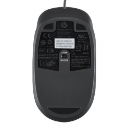 Мышь HP QY778AA черный оптическая (1000dpi) USB (2but)