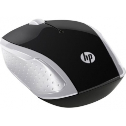 Мышь HP 200 Pk серебристый оптическая (1600dpi) беспроводная USB для ноутбука (2but)