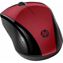 Мышь HP Wireless 220 красный/черный оптическая (1200dpi) беспроводная USB