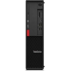 ПК Lenovo ThinkStation P330 SFF i7 9700 (3.0)/16Gb/SSD256Gb/DVDRW/Windows 10 Professional 64/GbitEth/135W/клавиатура/мышь/черный
