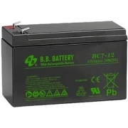 Батарея для ИБП BB BC 7-12 12В 7Ач, черный