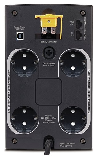 Интерактивный ИБП APC by Schneider Electric Back-UPS BX950U-GR