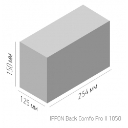 Источник бесперебойного питания Ippon Back Comfo Pro II 1050 600Вт 1050ВА
