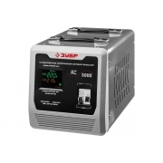 Стабилизатор напряжения Зубр АС 5000 электронный однофазный серый