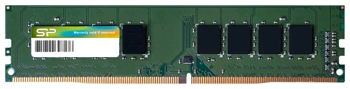 Модуль памяти Silicon Power 8GB 2400МГц DDR4 CL17 DIMM 1Gx8 SR (SP008GBLFU240B02)