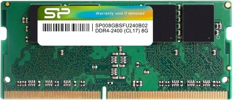 Оперативная память Silicon Power SO-DIMM 8Gb DDR4 2400MHz (SP008GBSFU240B02)