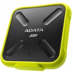 Твердотельный диск 1TB A-DATA SD700, External, USB 3.1, [R/W -440/430 MB/s] 3D-NAND, желтый