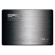 Твердотельный диск 120GB Silicon Power V60, 2.5", SATA III [R/W - 520/490 MB/s] MLC, + 3.5" адаптер