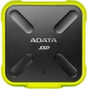 Твердотельный диск 512GB A-DATA SD700, External, USB 3.1, [R/W -440/430 MB/s] 3D-NAND, желтый