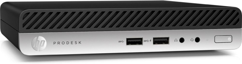 Комплект HP ProDesk 400 G5 Mini i3 9100T (3.13)/8Gb/SSD256Gb/UHDG 630/Windows 10 Professional 64/GbitEth/65W/клавиатура/мышь/черный/монитор в комплекте 23.8