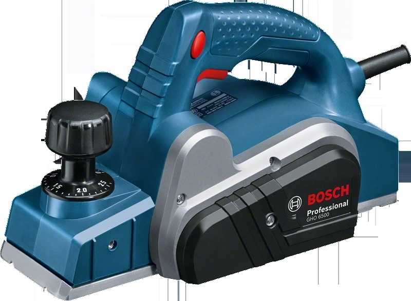 Рубанок электрический Bosch GHO 6500, 650Вт (0601596000)