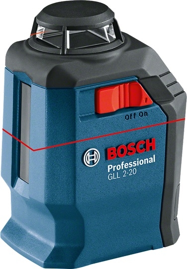 Лазерный уровень самовыравнивающийся BOSCH GLL 2-20 Professional + BM 3 (0601063J00)