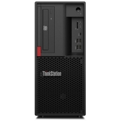 ПК Lenovo ThinkStation P330 MT i7 9700 (3.0)/16Gb/SSD512Gb/DVDRW/Windows 10 Professional 64/135W/клавиатура/мышь/черный
