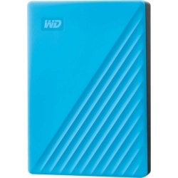 Внешний жесткий диск WD My Passport 4Tb, голубой (WDBPKJ0040BBL-WESN)