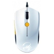GENIUS Мышь игровая Scorpion M8-610 White+Orange, USB, 800-8200dpi, 6 кнопок, память на 4 игровых профиля, с грузиками