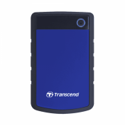 Внешний жесткий диск 2TB Transcend StoreJet 25H3B, 2.5", USB 3.0, резиновый противоударный, Синий