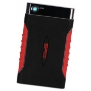 Внешний жесткий диск 2TB Silicon Power  Armor A15, 2.5", USB 3.1, Черный/Красный
