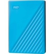 Внешний жесткий диск WD My Passport 4Tb, голубой (WDBPKJ0040BBL-WESN)