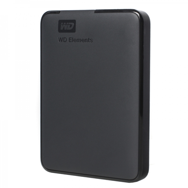 Внешний жесткий диск WD Elements Portable 1Tb, черный (WDBUZG0010BBK-WESN)