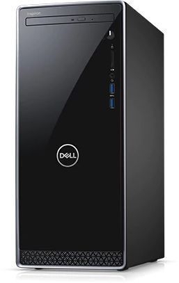 ПК Dell Inspiron 3670 MT i7 8700 (3.2)/8Gb/1Tb 7.2k/SSD128Gb/GTX1050Ti 4Gb/DVDRW/Windows 10 Home 64/GbitEth/WiFi/BT/290W/клавиатура/мышь/черный