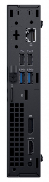 ПК Dell Optiplex 3070 Micro P G5420T (3.2)/4Gb/SSD128Gb/UHDG 610/Linux Ubuntu/GbitEth/WiFi/BT/65W/клавиатура/мышь/черный