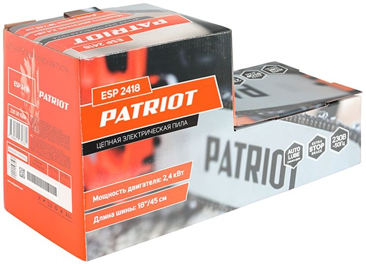 Электрическая цепная пила Patriot ESP 2418