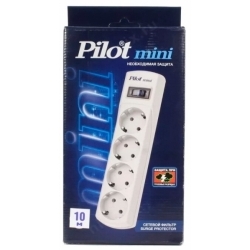 Сетевой фильтр Pilot mini 10м, белый