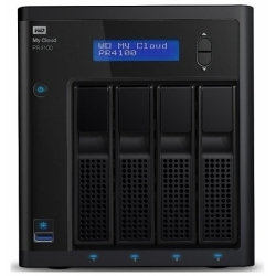  Сетевой накопитель (NAS) Western Digital My Cloud Pro Series PR4100 (WDBNFA0000NBK)