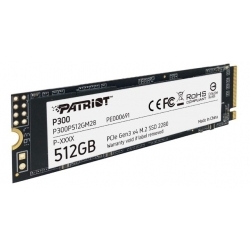SSD накопитель M.2 Patriot P300 512Gb (P300P512GM28)