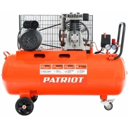Компрессор поршневой Patriot PTR 100-440I масляный, оранжевый