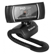 Defender Веб-камера G-lens 2597 HD720p /сенс 2МП/обз.60°/микр./USB 2.0/автофокус/авт.настр. изобр./линза 5-т сл./HDвидео
