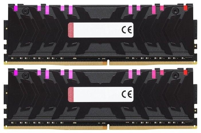 Модуль памяти Kingston 16GB 3200МГц DDR4 CL16 DIMM (Kit of 2) XMP HyperX Predator RGB