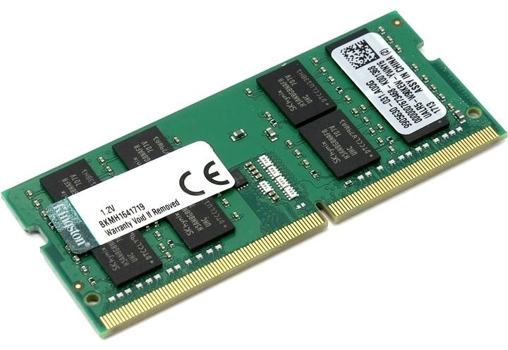 Модуль памяти Kingston 16GB 2666MHz DDR4 Non-ECC CL19 SODIMM 2Rx8