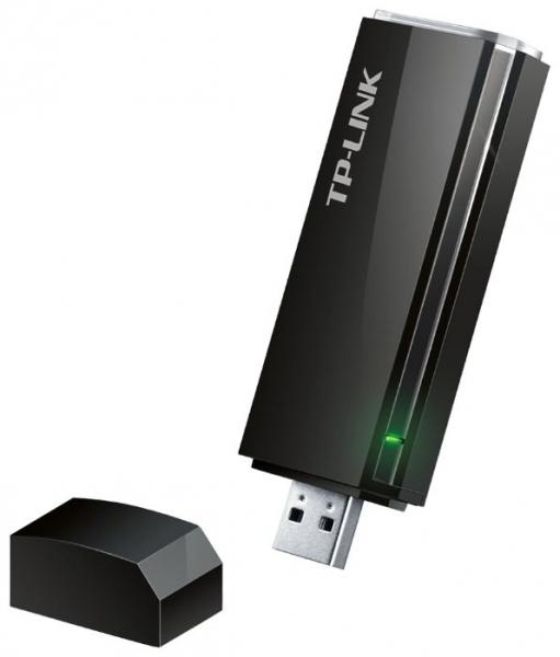 TP-Link ARCHER T4U(EU) Сетевой адаптер USB 3.0; диапазоны Wi-Fi: 2.4ГГц / 5ГГц