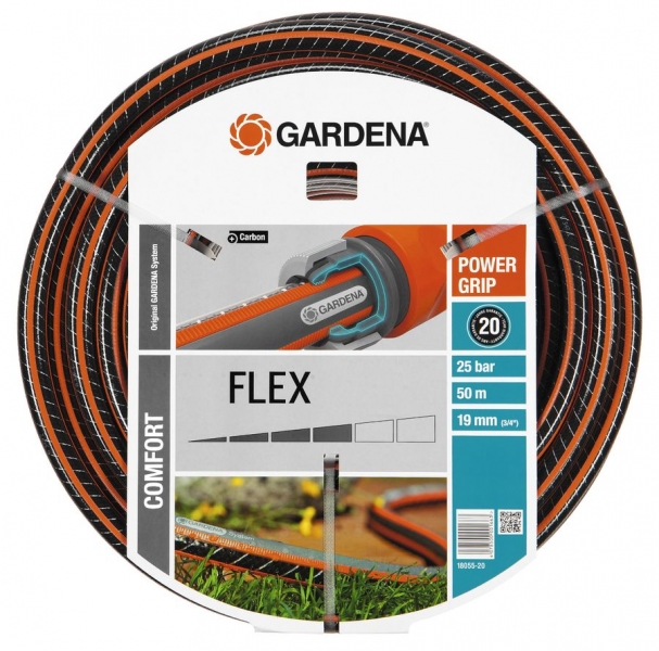 Шланг Gardena Flex 9x9 3/4" 50м (18055-20.000.00)