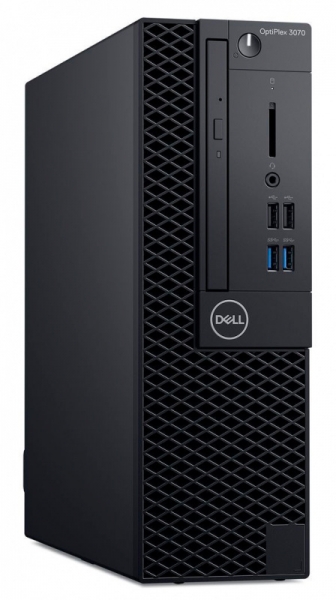ПК Dell Optiplex 3070 SFF i5 9500 (3.0)/8Gb/1Tb 7.2k/UHDG 630/DVDRW/Linux Ubuntu/GbitEth/200W/клавиатура/мышь/черный