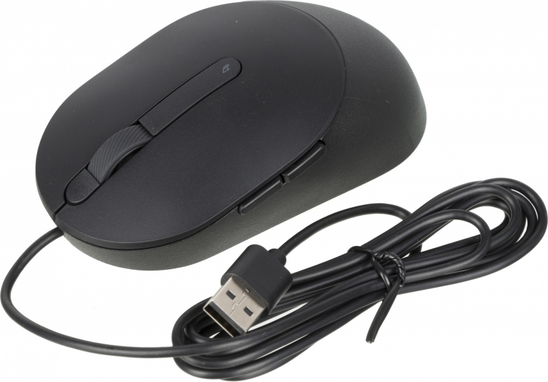 Мышь Dell MS3220 черный лазерная (3200dpi) USB (5but)