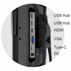 Графический планшет XP-Pen Artist 22R PRO FHD IPS LED USB Type-C черный
