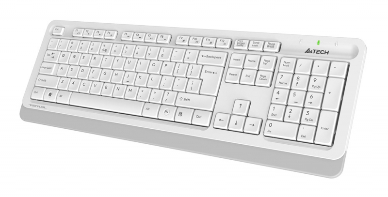 Комплект (клавиатура+мышь) A4Tech Fstyler FG1010, белый