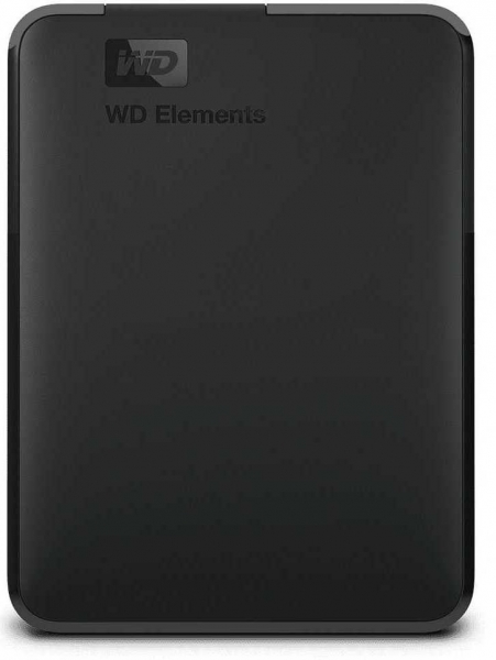 Внешний жесткий диск WD Elements Portable 5Tb, черный (WDBU6Y0050BBK-WESN)