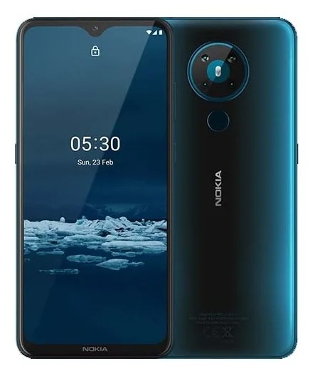 Смартфон Nokia 5.3 4/64GB Dual Sim (6830AA003764) Бирюзовый