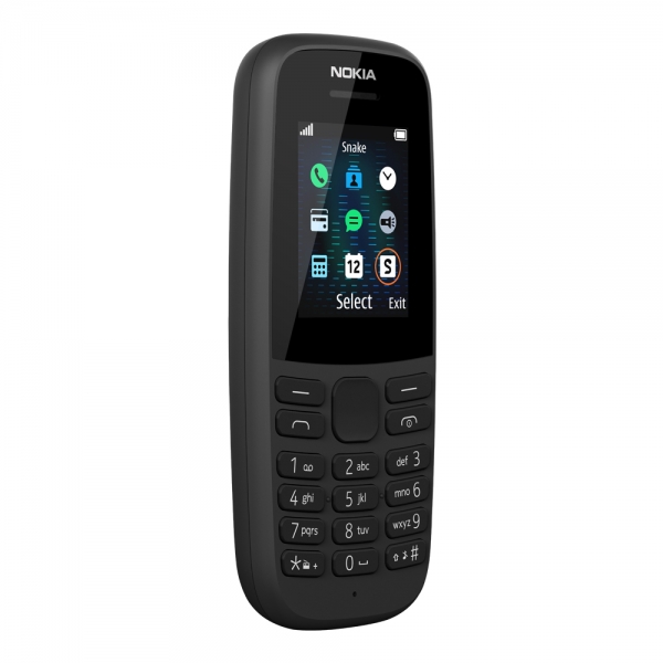 Мобильный телефон Nokia 105 SS (TA-1203), черный