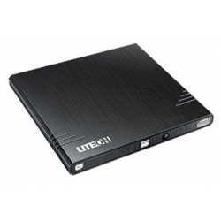 Внешний оптический привод Slim Lite-On eBAU108-11 (USB, DVD-RW, черный) RTL